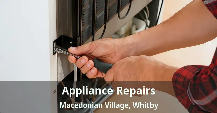 Appliance Repairs Macedonian Village, Whitby - ON