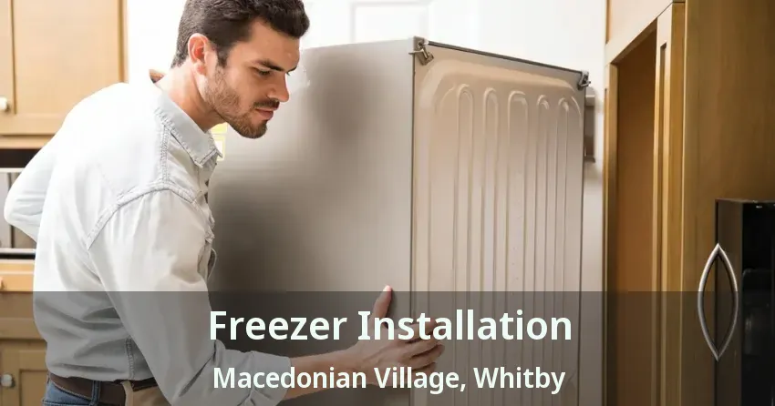 Freezer Installation Macedonian Village, Whitby - ON