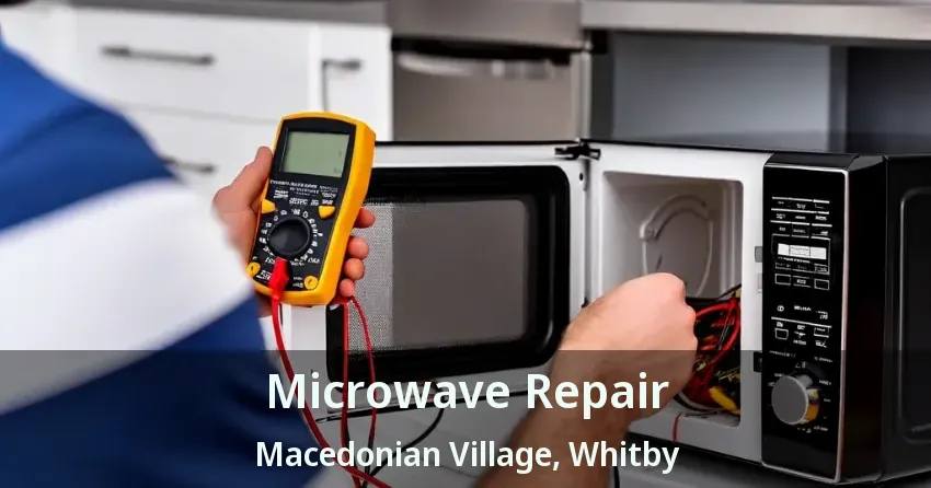 Microwave Repair Macedonian Village, Whitby - ON