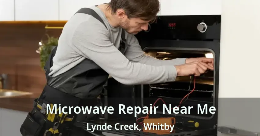 Microwave Repair Near Me Lynde Creek, Whitby - ON