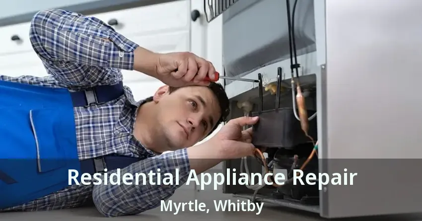 Residential Appliance Repair Myrtle, Whitby - ON