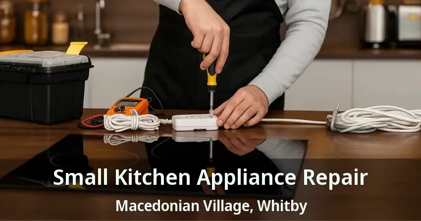 Small Kitchen Appliance Repair Macedonian Village, Whitby - ON